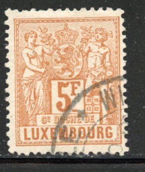 Luxembourg # 59, Used. CV $ 160.00