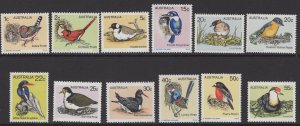 AUSTRALIA SG669/80 1978-80 BIRDS MNH