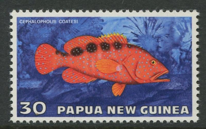 Papua New Guinea- Scott 444 - General Issue -1976 - MNH - Single 30t Stamp