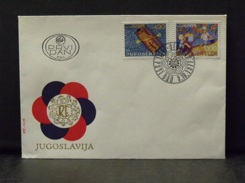 5969   Yugoslavia   FDC's #  1340, 1343, 1344      CV$ 10.00