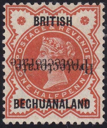 Bechuanaland 1888-1890 SC 53c MLH Certificate