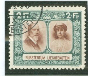 Liechtenstein #107b Used Single