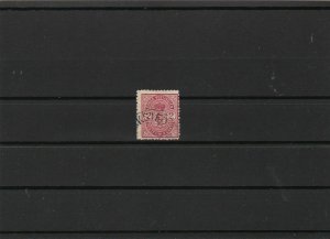 danish west indies 1902 8 on 10 part gum  stamp ref r9678 