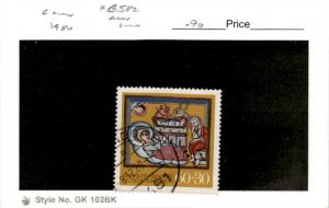 Germany, Postage Stamp, #B582 Used, 1980 Christmas (AI)