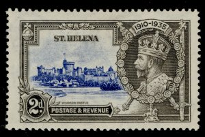 ST. HELENA SG125, 2d ultramarine and grey, M MINT.