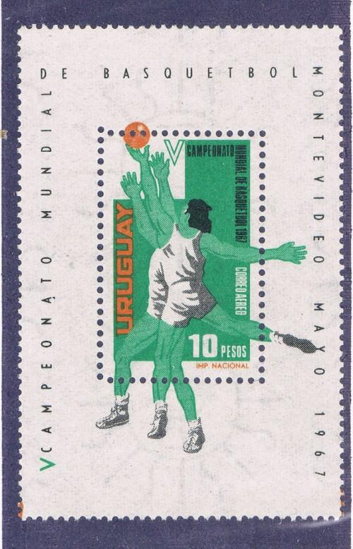 Uruguay C318 SS MH Basketball Game (U0075)+