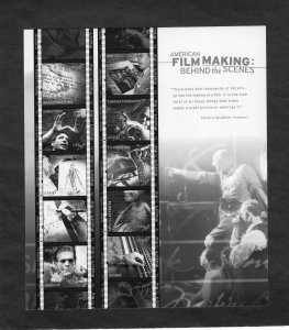 3772 Film Making, MNH sheet/10