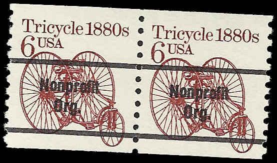 # 2126a MINT NEVER HINGED PRE-CANS. TRICYCLE