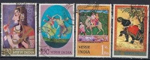 India 577-80 Used 1973 set (ak1905)