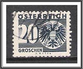 Austria #J166 Postage Due Used