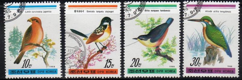 2748-50; 2752 - Cto-nh - Birds (cv $1.00)