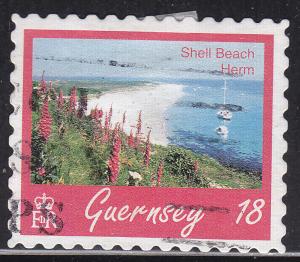 Guernsey 593 Shell Beach, Herm 1997