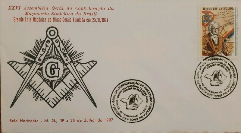 A) 1927, BRAZIL, FREEMASONRY, XXVI GENERAL ASSEMBLY OF THE CONFEDERATION OF SYMB 