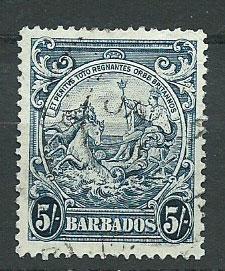 Barbados SG 256a FU