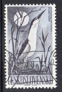 Czechoslovakia 1007 - CTO-H - Black-crowned Night Heron