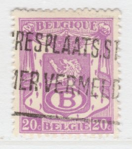 Belgium Official 1946-49 20c Used Stamp A25P60F21026-