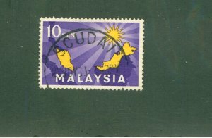 MALAYSIA 1 USED BIN $0.50