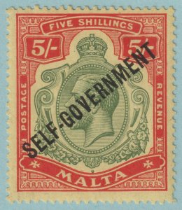 MALTA 84  MINT HINGED OG *  NO FAULTS VERY FINE! AOM