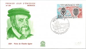 Monaco FDC 1979 SC #1198 Visite De Charles Quint - J21303