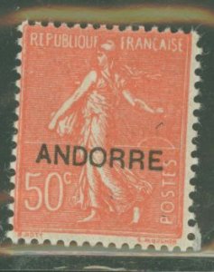 Andorra (French) #12  Single