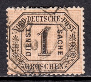 North German Confederation - Scott #O4 - Used - SCV $2.00