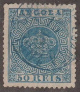 Angola Scott #15 Stamp - Used Single