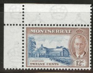 Montserrat Scott 121 MNH** corner margin copy 1951