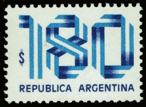 Argentina #1205  MNH - 180p Numeral (1978)