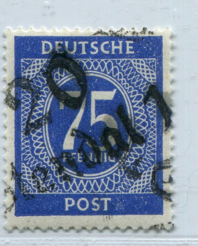 GERMANY SOVIET ZONE HOP BEZIRKSHANDSTEMPEL BEZIRK 20 RARE I v IV MNH 180