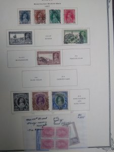 collection on pages India 1937-50 PS: CV $230