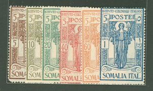 Somalia (Italian Somaliland) #B11-B16  Single (Complete Set)