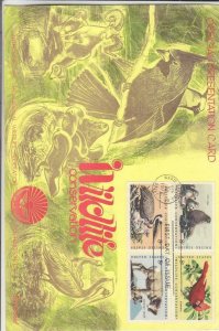 1972, Wildlife Conservation, Fleetwood, FDC, Large, Presentation Card (9130)