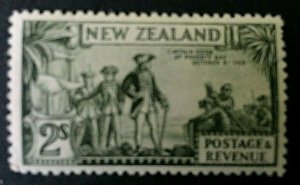 New Zealand: 1941 Second Pictorial 2/- Perf 12.5, COQK flaw, MLH