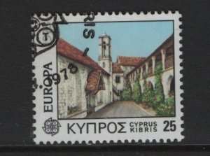 Cyprus  #495  cancelled  1978  Europa  25m