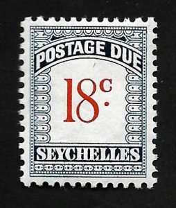 Seychelles 1951 - M - Scott #J6