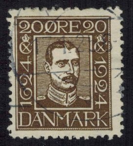 Denmark Scott 172 Used.