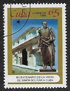 Cuba # 4000 - Simon Bolivar, monument - unused CTO.....{Z29}