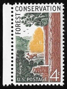 1122 4 cents Forest Conversation (1958) Stamp Mint OG NH EGRADED XF 93 XXF