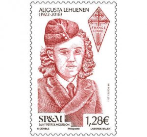 Scott #1109 Augusta Lehuenen MNH