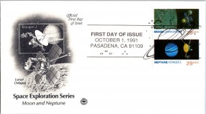 United States, California, United States First Day Cover, Space