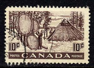 Canada #301 used, Fur resources