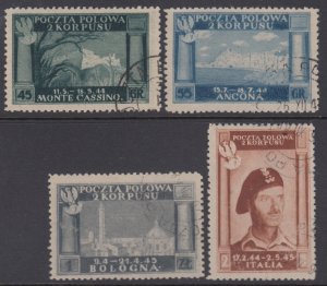 ITALY 1946 Polish Corp Sassone n.5-8 cv 660$  used