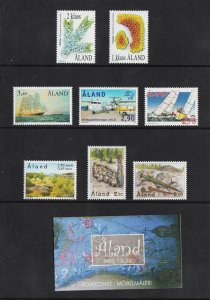 Aland Åland 1999 , Complete Year Set MNH