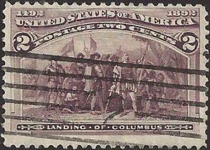 # 231 BROWN VIOLET USED LANDING OF COLUMBUS SCV-0.30