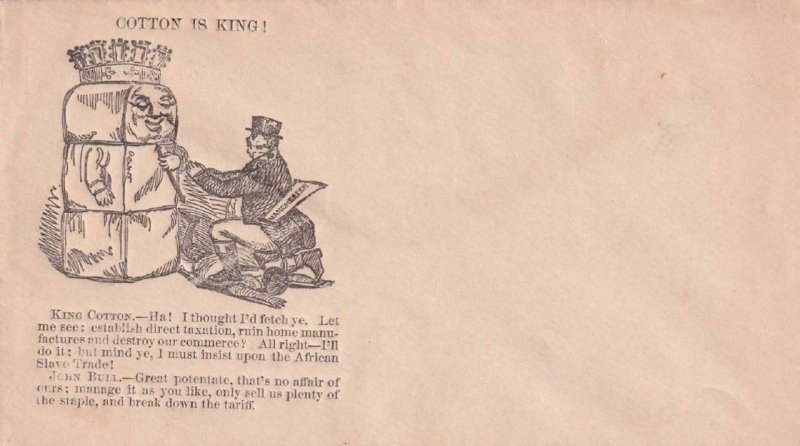 Civil War Patriotic Cover, Mint (42298)