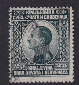 Yugoslavia   #32  used 1924  King Alexander  2d