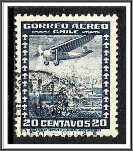 Chile #C32 Airmail Used