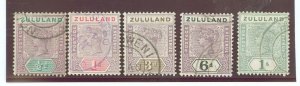 Zululand #15-20 Used