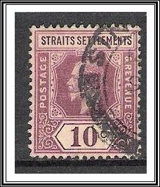 Straits Settlements #158 KG V Used