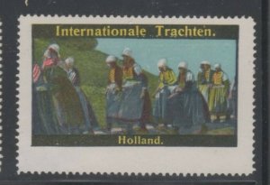 Germany- International Folk Costumes Series, Holland #3 - MH OG